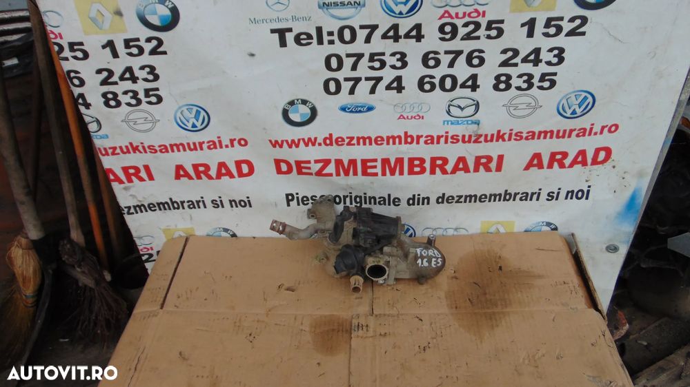 Racitor gaze cu egr Ford Focus 3 1.6tdci euro 5 fiesta c cmax transit connect peugeot 1.6hdi euro 5 - 1
