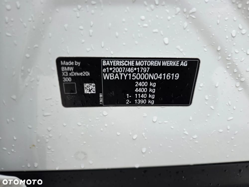 BMW X3 xDrive20i GPF Business Edition sport - 26