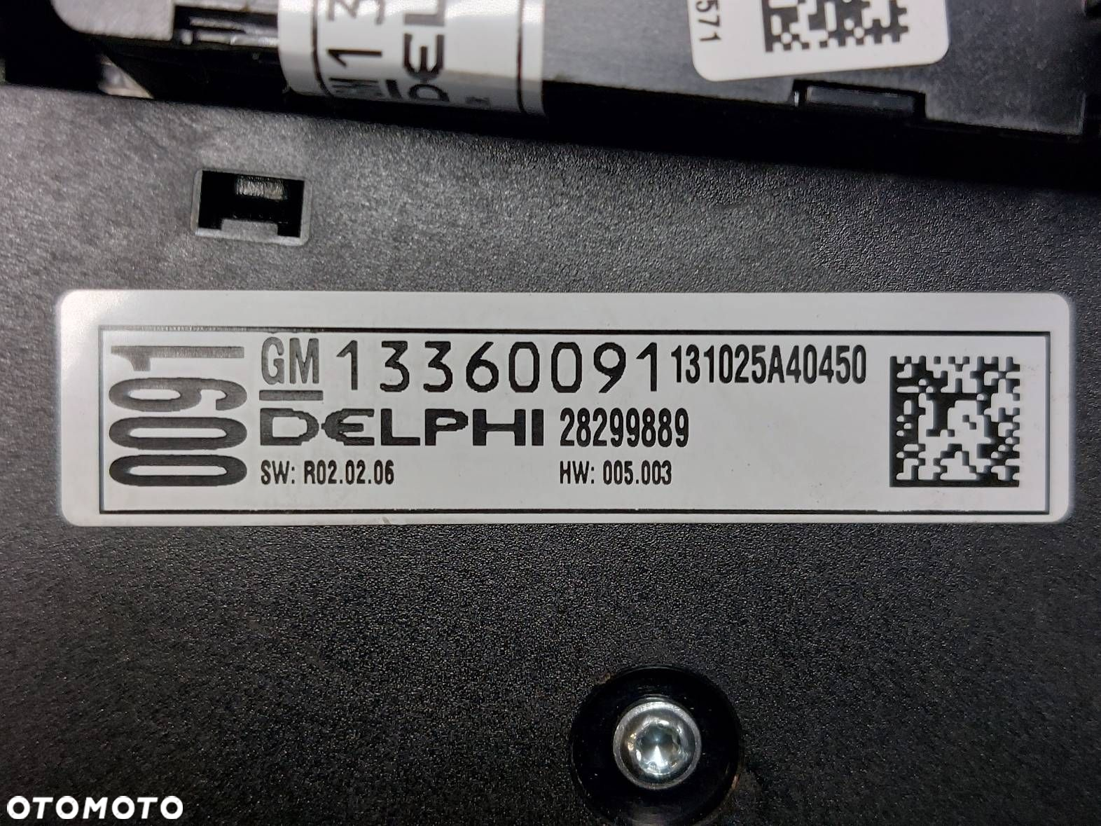RADIO ODTWARZACZ + PANEL NAWIEWU + WYŚWIETLACZ OPEL ASTRA J 13435144 - 6