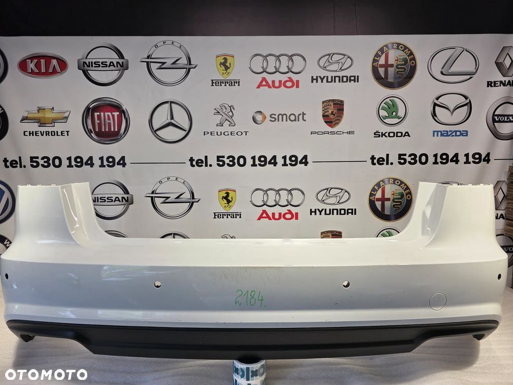 AUDI A6 C7 LIFT 14- 4G0 / 4G5 SEDAN ZDERZAK TYLNY TYLNI TYŁ NR 4G5807511AG + 4G0807521T NR AUKCJI NZ2184 - 1