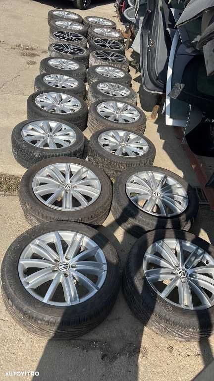 Jante aliaj VW Tiguan 7Jx18H2 ET43 5N06010250 - 4