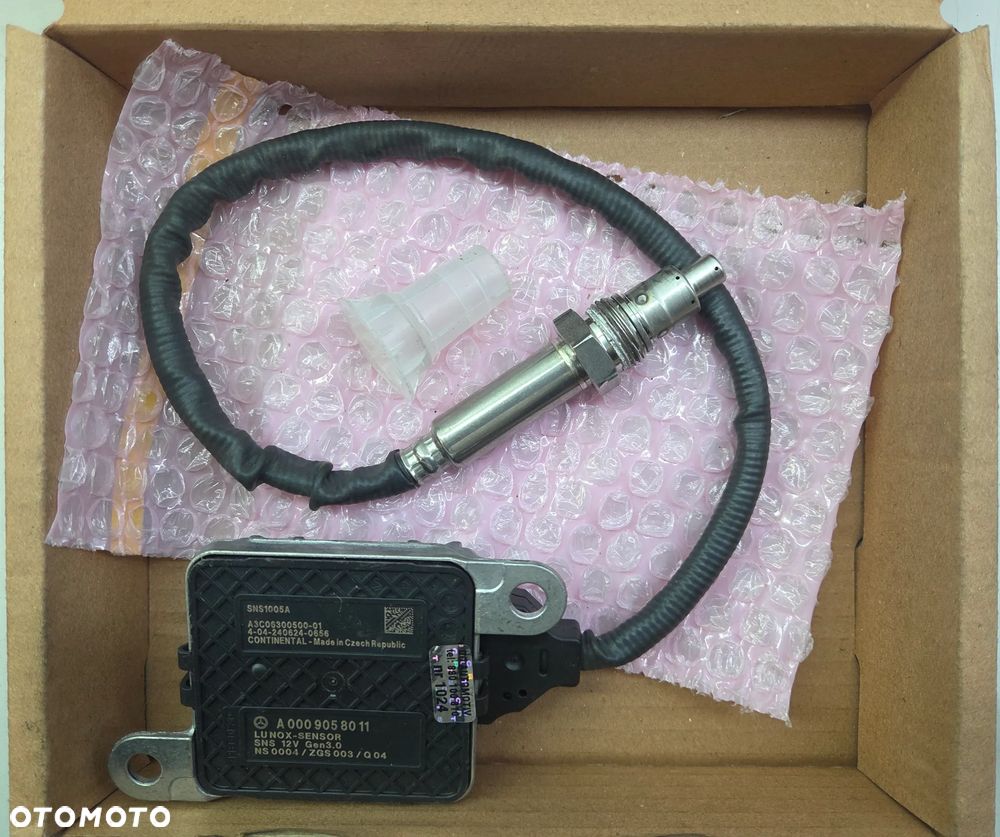 Sensor czujnik NOX A0009058011 Mercedes Gwarancja dobieramy pod VIN sonda