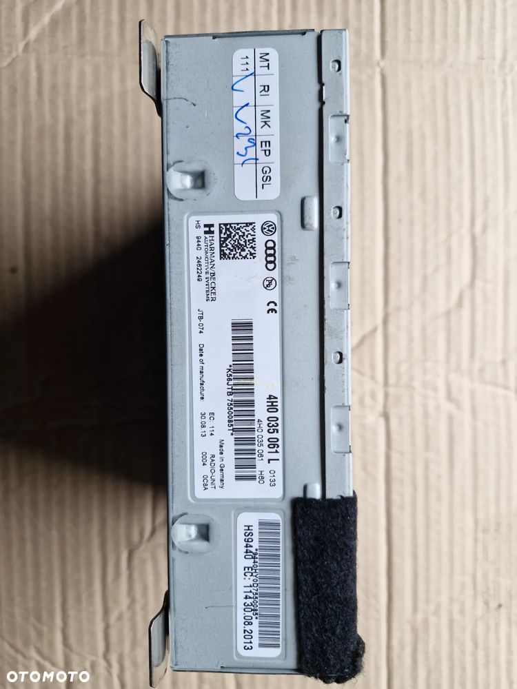 TUNER MODUŁ RADIA 4h0035061L AUDI A8 D4 - 2