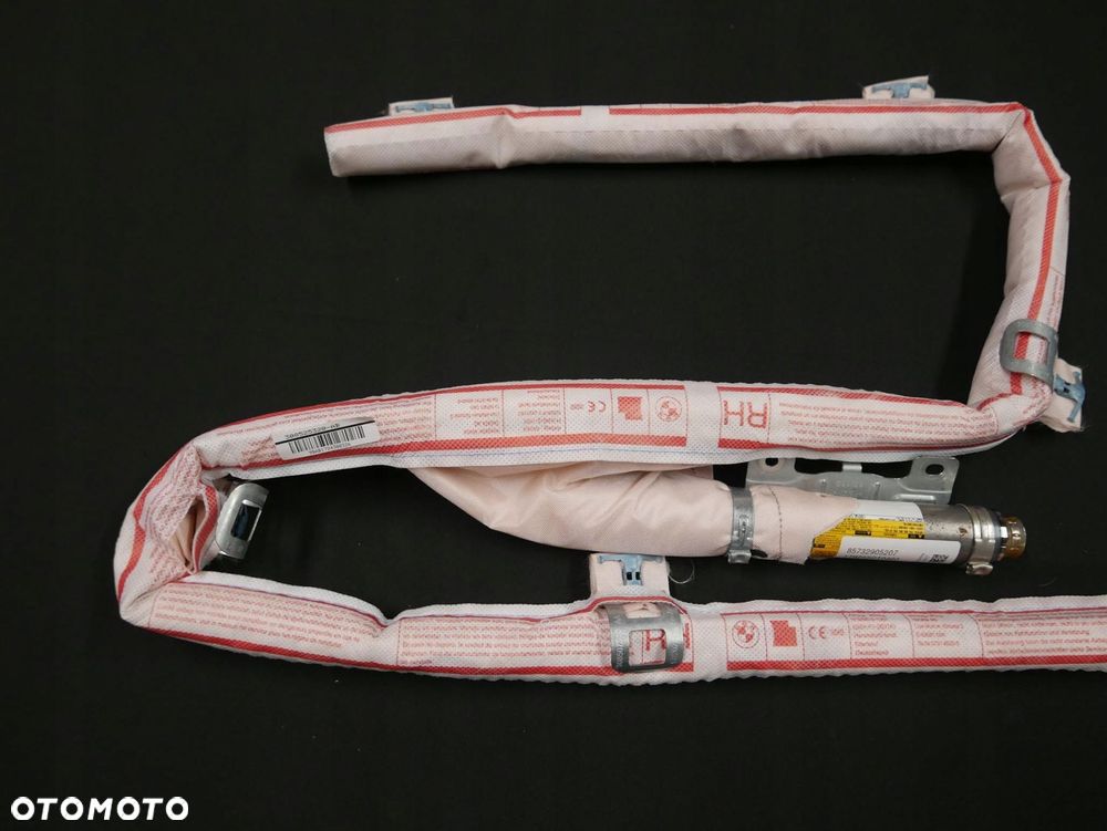 bmw f46 gran tourer prawa kurtyna air bag poduszka 7329052 - 3