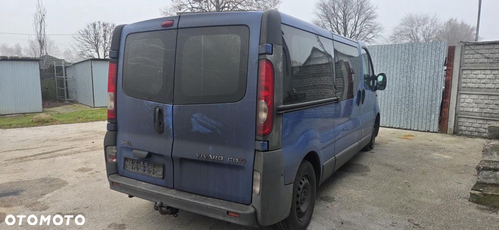 OPEL VIVARO TRAFIC II 23U zderzak tył komplet - 3