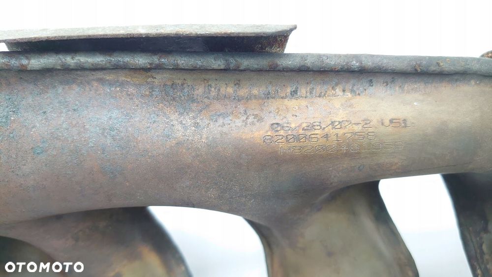KOLEKTOR WYDECHOWY RENAULT TRAFIC MASTER 2.5 DCI VIVARO MOVANO 8200641758 - 7