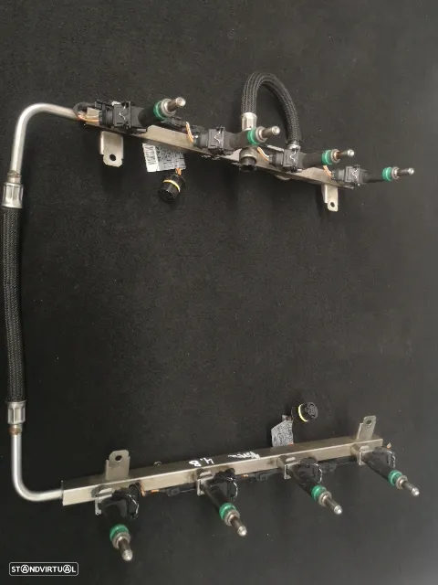 Regua com Injectores originais para BMW 4.8i V8 gasolina  2005+ - 2
