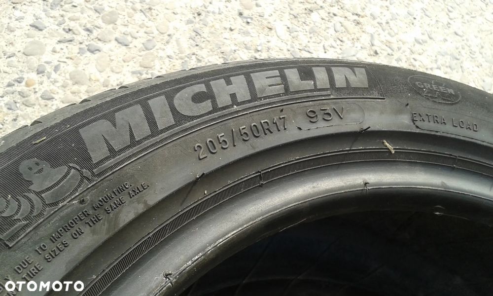 17” - Michelin - 205/50 r17 cali – LETNIE Opony - stan: BDB + Możliwy MONTAŻ  !! - 8