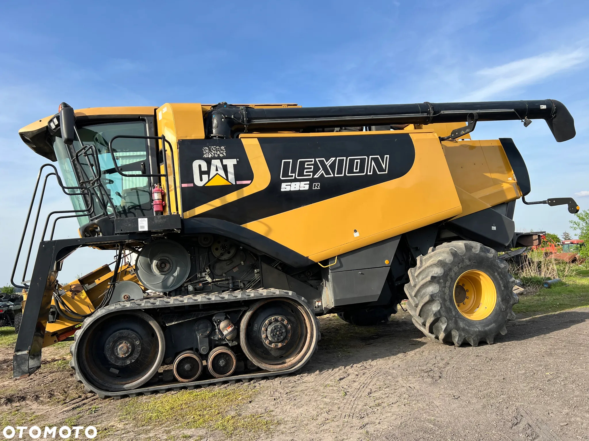 Claas Lexion 585r ,580,570 ,600 terra trac napęd 4x4 Cat - 9