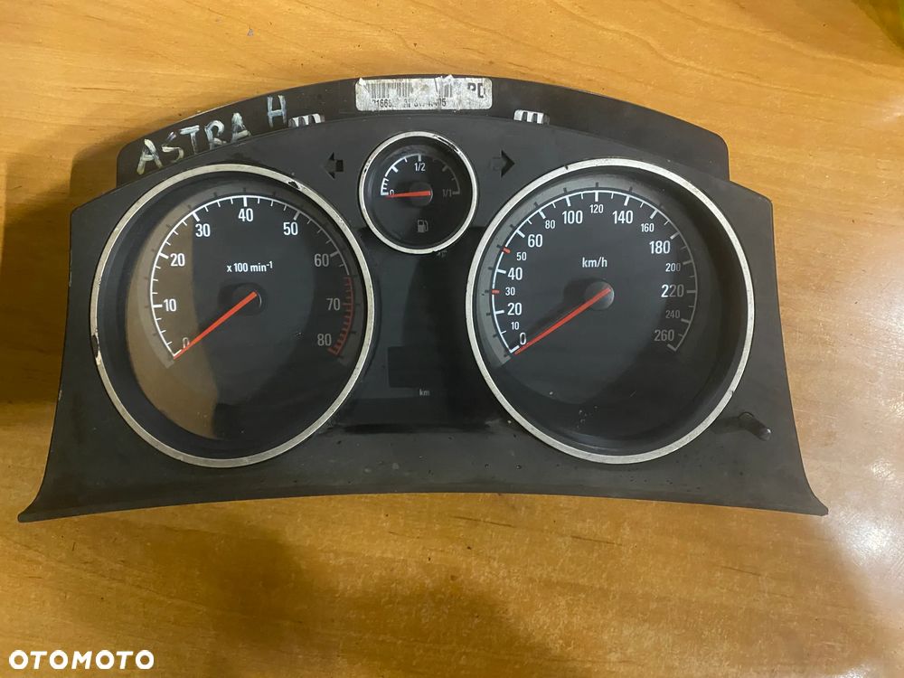 LICZNIK ZEGARY OPEL ASTRA H 13216682PD - 1