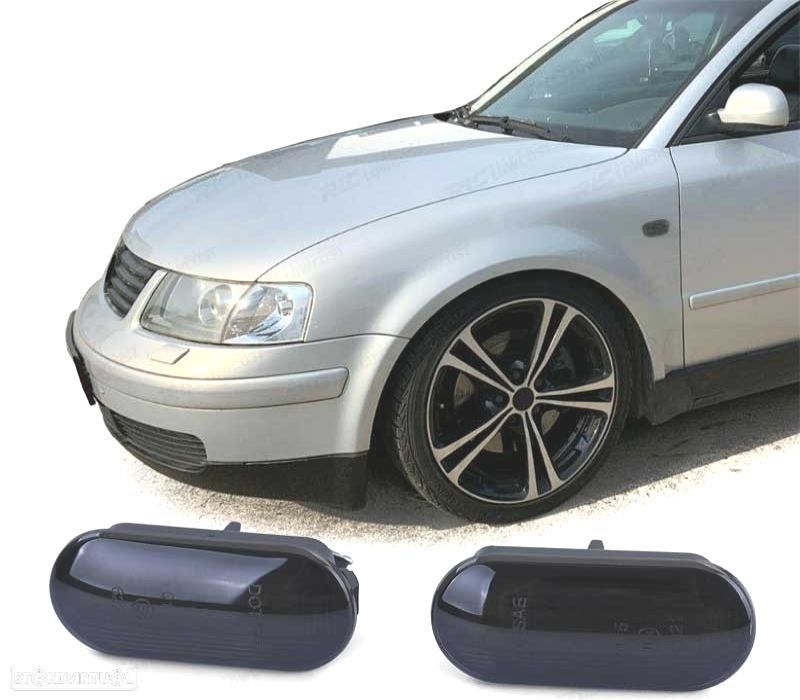 PISCAS LATERAIS LED VOLKSWAGEN SEAT FORD FUMADOS - 1