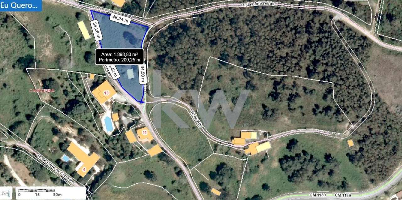 Terreno  1750m2 c/ ruína de ÁRMAZEM,  Urzal- Carvoeira-MAFRA - Grande imagem: 4/24