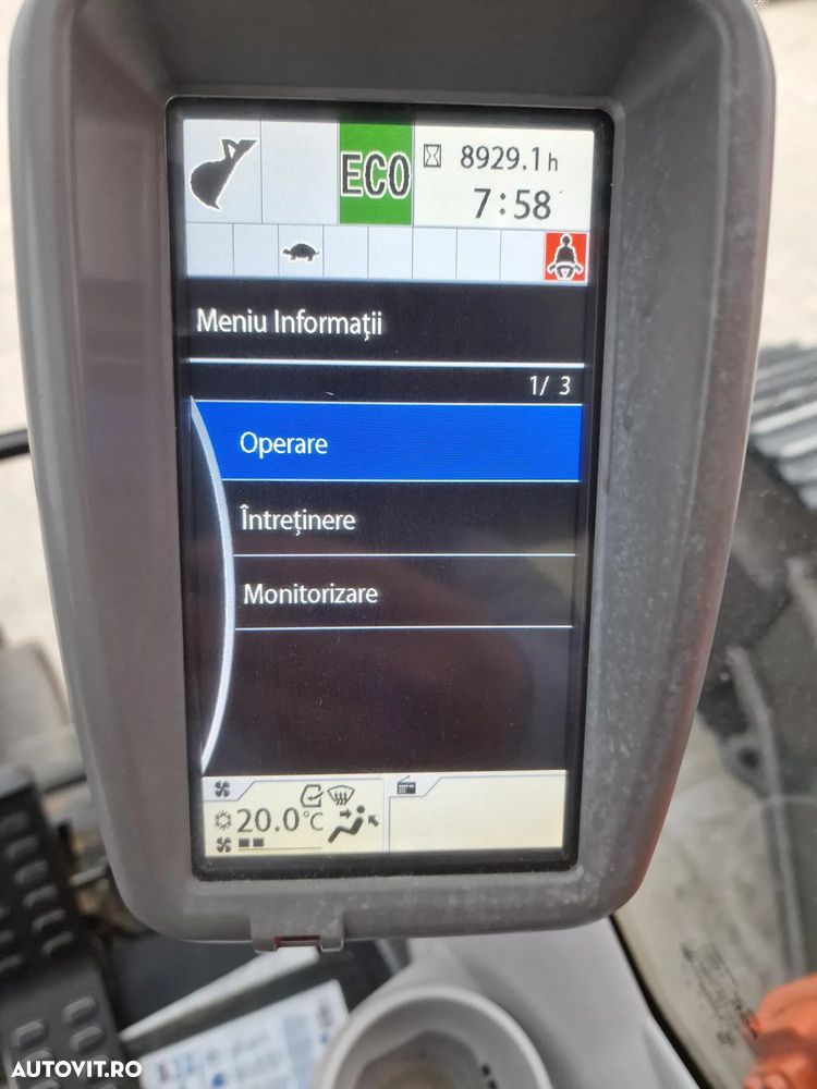 Hitachi ZX350LCN-6, 2018, 8.929h, INGUST 2,99m, CUPLA RAPIDA, cupa 2mc, ad sapare 8m, 2 inst hidr pe brate, ridica 20t, 3 camere, Masa operationala 36,5t, motor Isuzu 283CP, 3 pompe hidr,posibilitate leasing 3 ani, STARE FOARTE BUNA, PROMOTIE 99.000 EUR+tva - 39