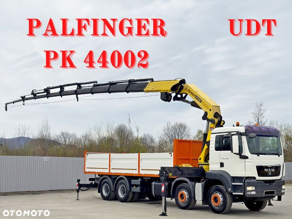 MAN TGS 35.360 * SKRZYNIA 7,15 m * PK 44002 + PILOT / 8x4 * STAN BDB - 1