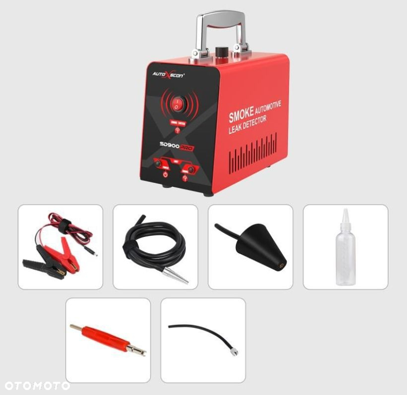 GENERATOR DYMU SD900 PRO TESTER SZCZELNOŚCI ZADYMA + Zestaw KORKOW GRATIS!! - 2