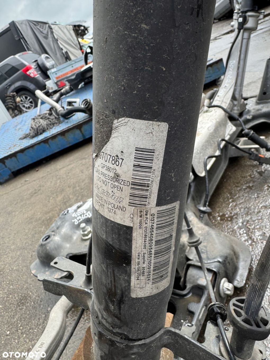 Boxer Jumper Ducato 2,2 23-25r zawieszenie prawa strona kompletne - 3