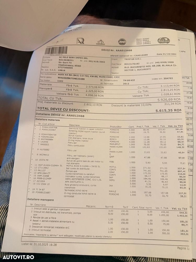 Audi A4 2.0 TDI DPF Attraction - 22