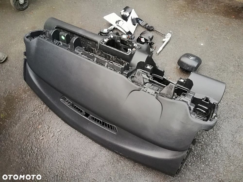 Deska konsola airbag pasy komplet Citroen c3 aircross oryginał - 2