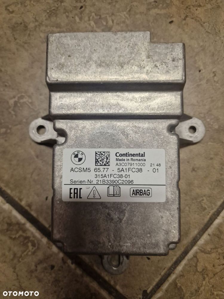 bmw 8 g16 gran coupe moduł airbag 5a1fc38 - 1
