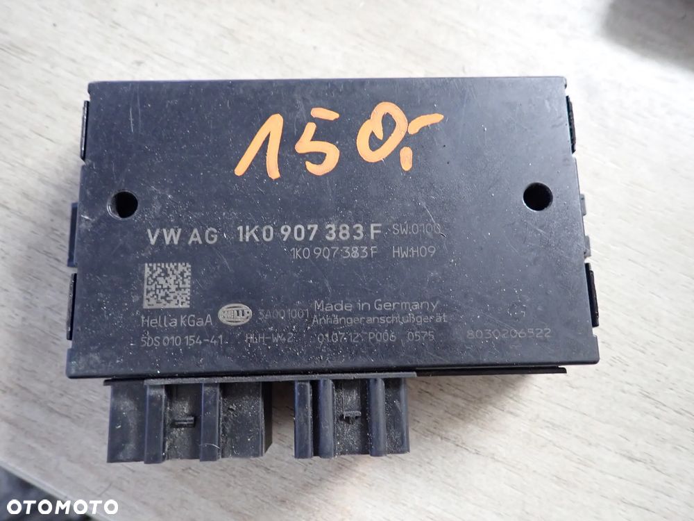 VOLKSWAGEN AUDI STEROWNIK MODUŁ HAKA 1K0907383F - 1