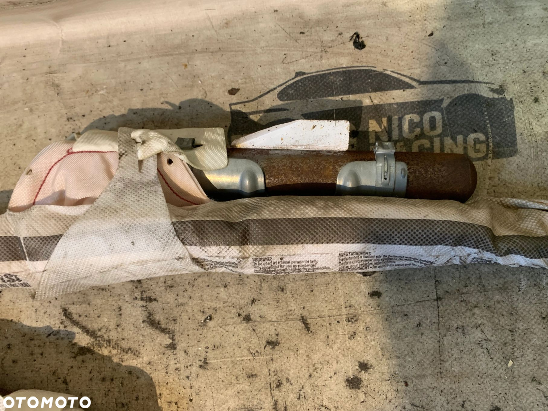 KURTYNA KURTYNY AIR BAG LEWA PRAWA AUDI A6 C8 KOMBI ORYGINALNE 4K9880741D 4K9880742D - 5