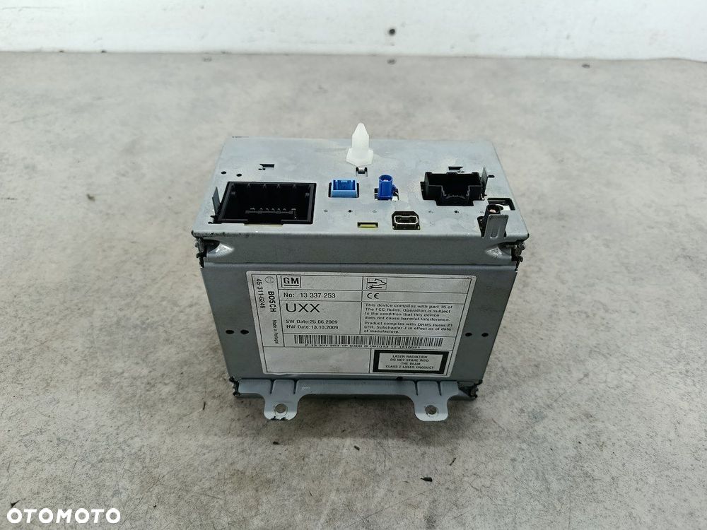 RADIO FABRYCZNE OPEL INSIGNIA A 13337253 13273095 13273256 7612034361 - 16