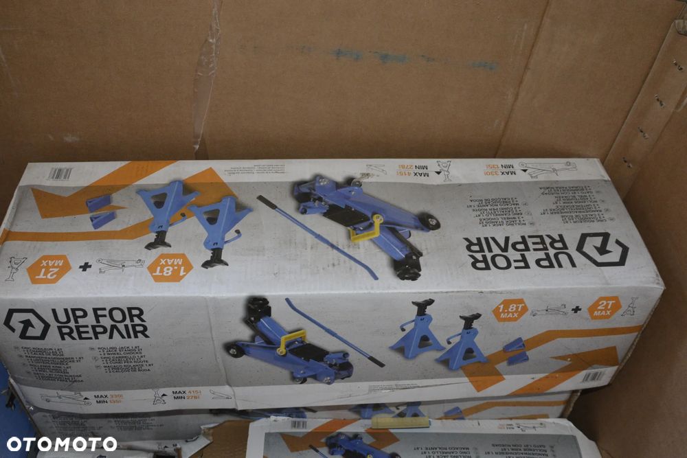 Podnośnik typu , żaba 1.8 T NOWY Norauto plus 2 kobyłki - 1