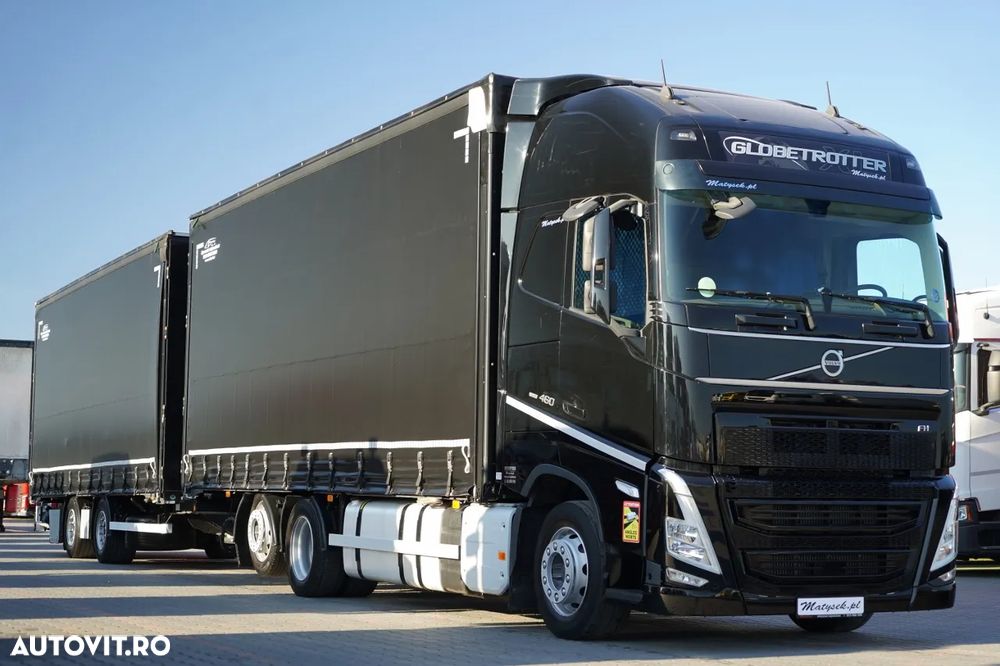Volvo FH 460 / COMBINAT TANDEM / 120 M3 / TRANSIT / I-SAVE / I-PARK COOL / DIRECȚIE CU RIDICARE PUNCT DE VÂNZARE / WIELTON - 4