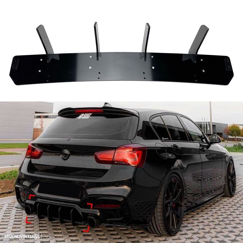 Laminas Difusor BMW F20 F21 LCI M Performance - 1