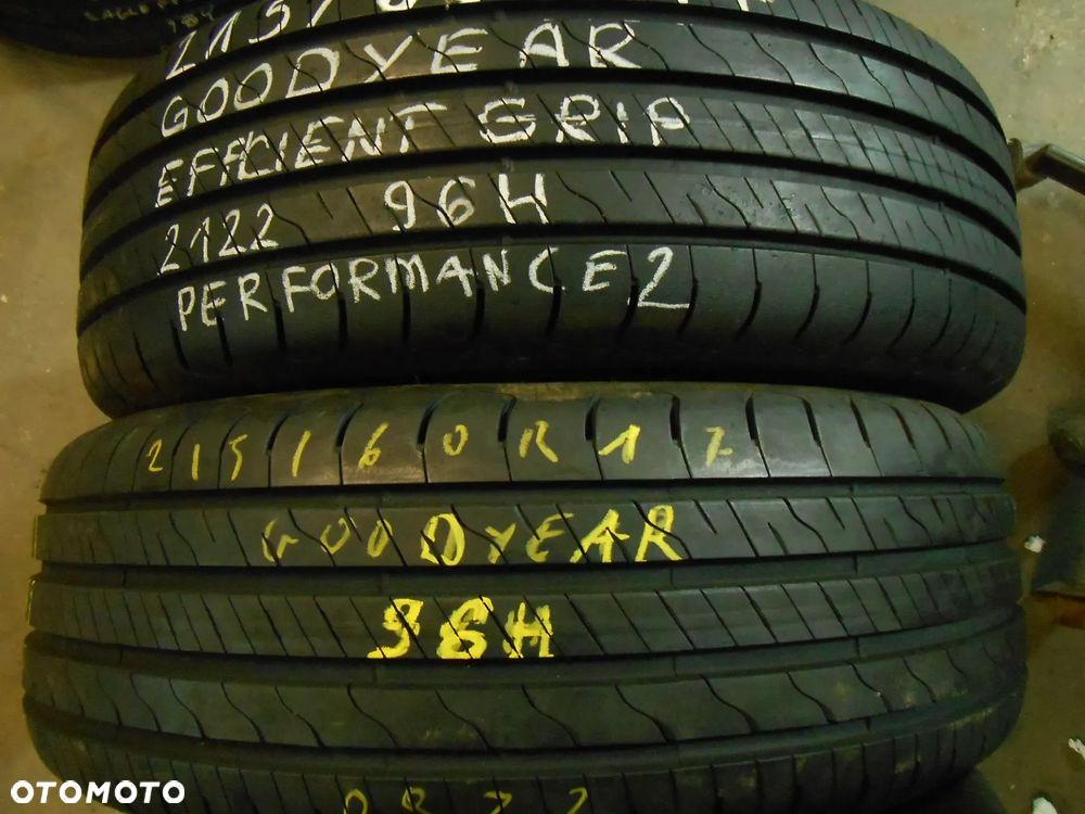 OPONY  215/60R17 GOODYEAR EFFICIENT GRIP PERFORMANCE 2 DOT 2122 8MM - 1