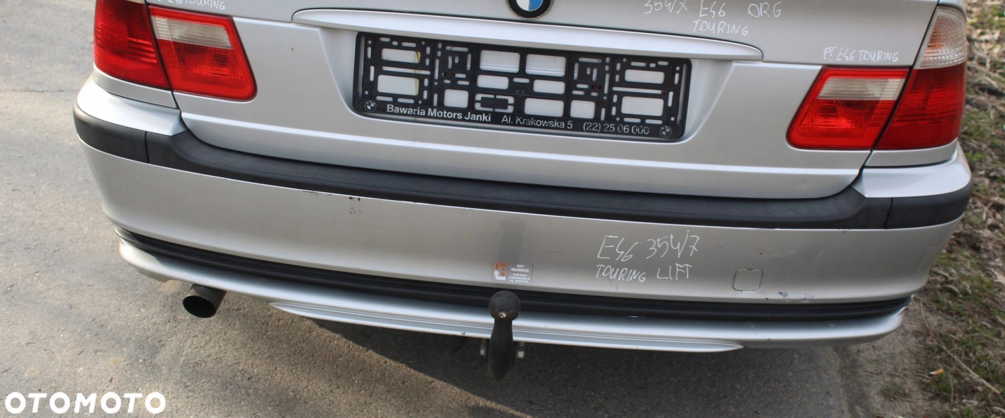 ZDERZAK TYŁ TYLNY BMW E46 LIFT 354 TOURING KOMBI - 1
