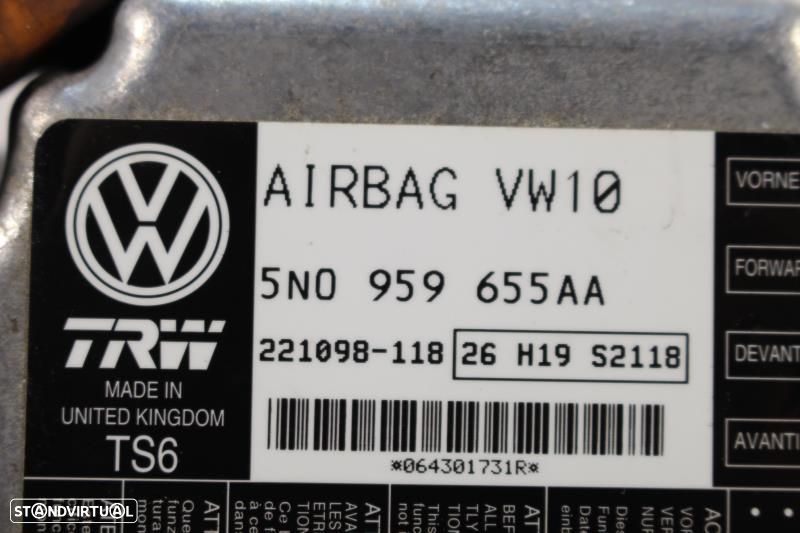 Centralina De Airbags Volkswagen Passat (362)  5N0959655aa / 221098 11 - 4