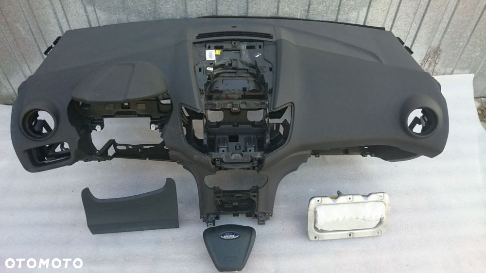 FORD FIESTA MK7 KONSOLA PULPIT AIRBAG DESKA - 5