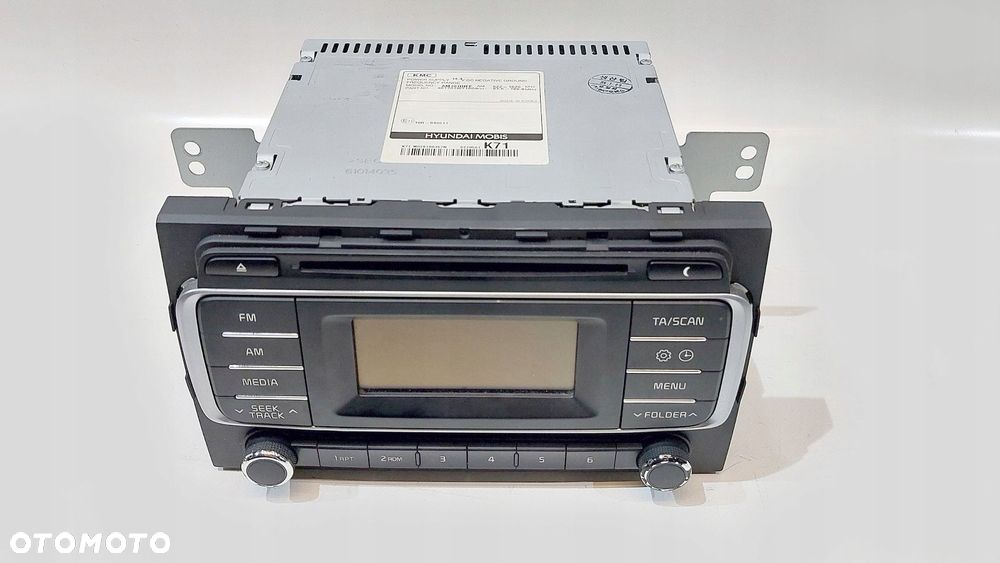radio radioodtwarzacz cd kia rio iii 16r lift 961701w710ca - 2
