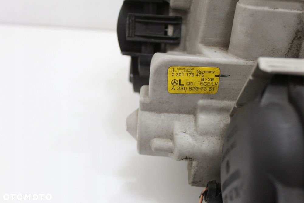 Reflektor lewy bi-xenon lampa lewa kpl OE Mercedes SL R230 W230 Europa - 9