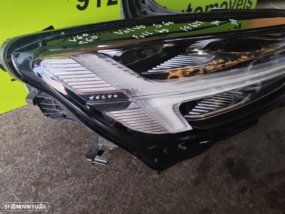 VOLVO V60 II S60 FAROL LED DIREITO - FF627 - 3