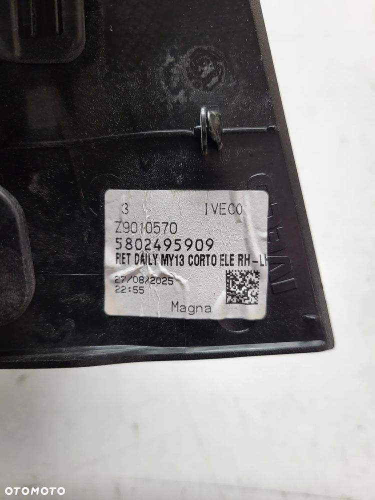 IVECO DAILY 2014 LUSTERKO KRÓTKIE PRAWE ELEKTRYCZNE PODGRZEWANE 5802495909 - 7