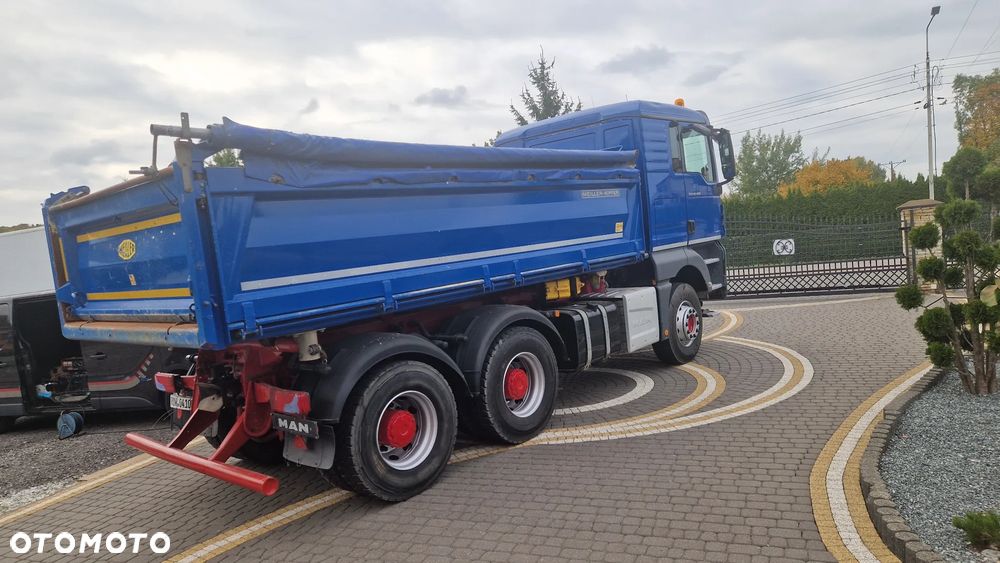 MAN TGS 26.460 Meiller kipper z Niemiec - 5