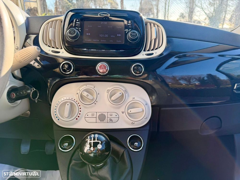 Fiat 500 1.2 Lounge S&S - 15