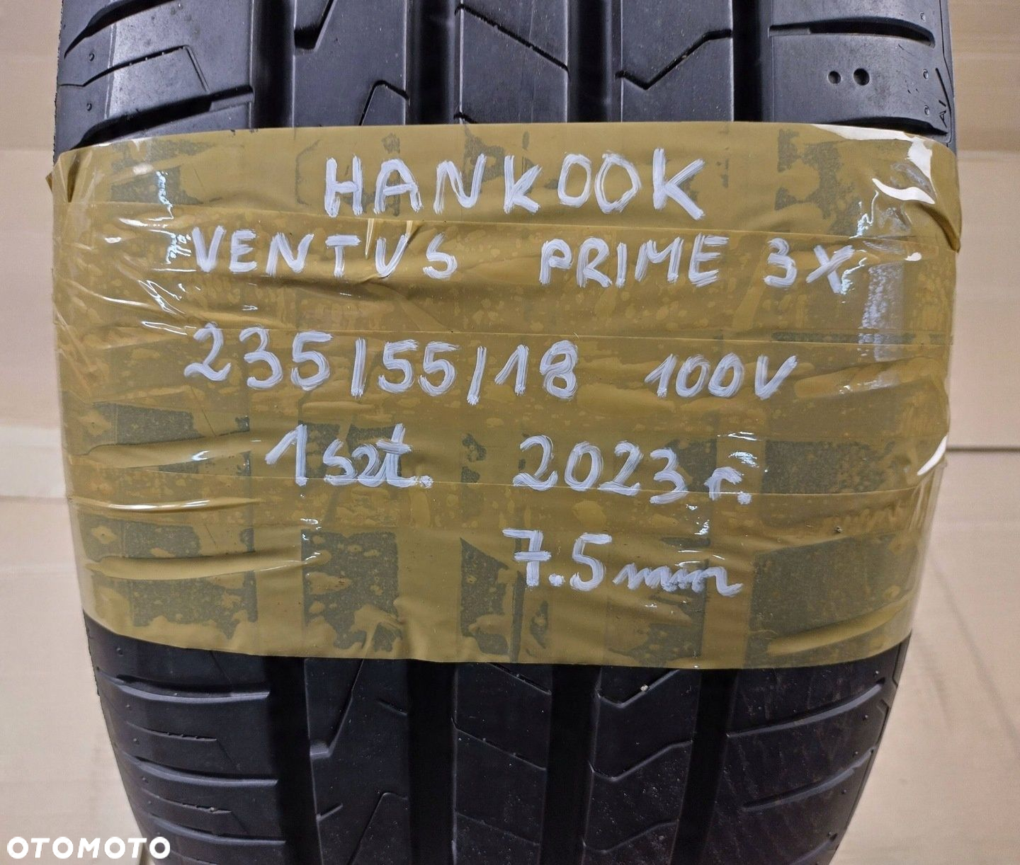 HANKOOK VENTUS PRIME 3 235/50 R18 100V 2023 ROK 7.5MM OPONA POJEDYŃCZA LATO - 4