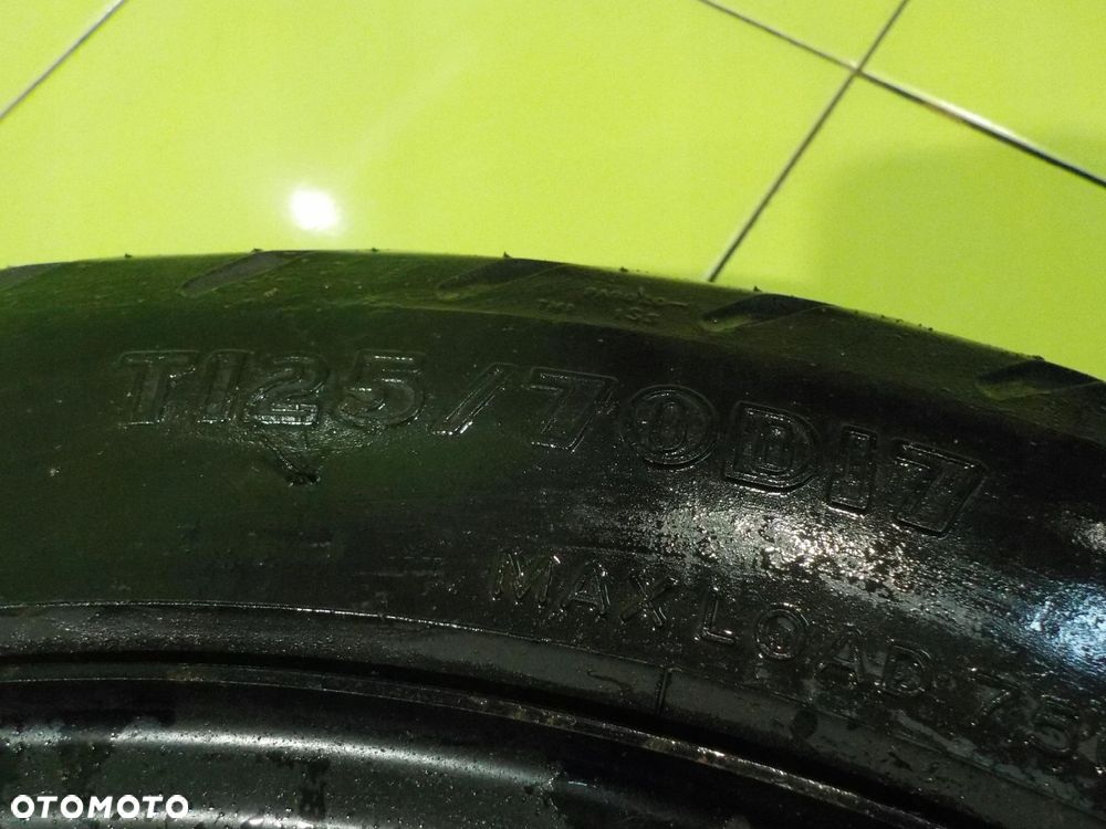 TOYOTA AVENSIS T25 kolo dojazdowe 125/70/17 5x100 - 4
