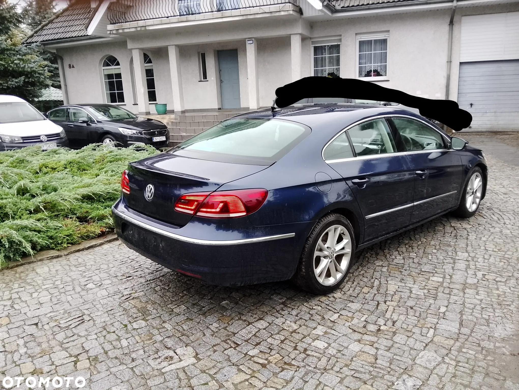 VW passat CC lift 2013r. Ćwiartka dach  drzwi błotnik maska z     awieszenie drzwi podlużnica - 3