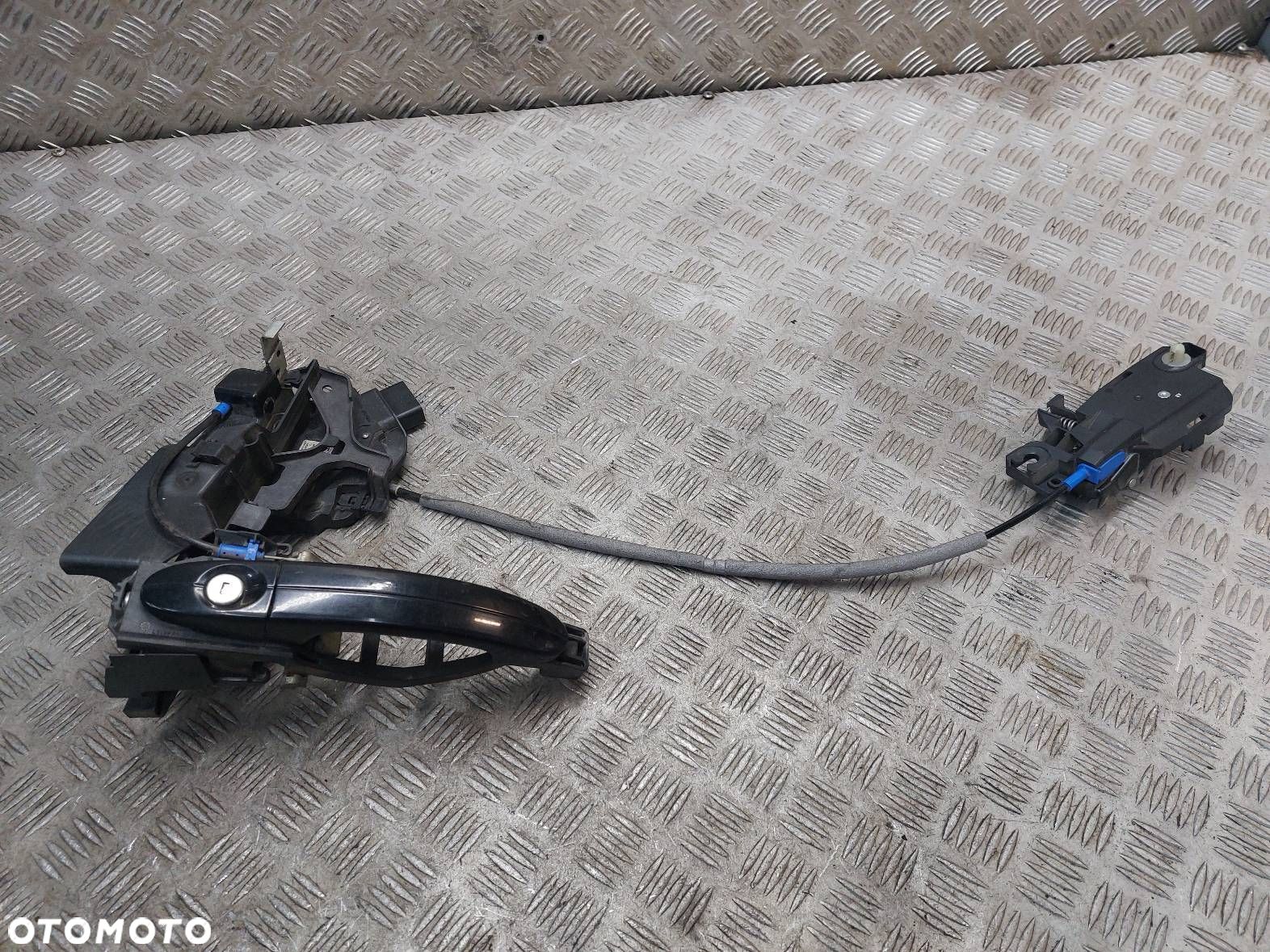 ZAMEK DRZWI LEWY PRZÓD + KLAMKI FORD MONDEO MK4 6M2A-R21813-EB - 1