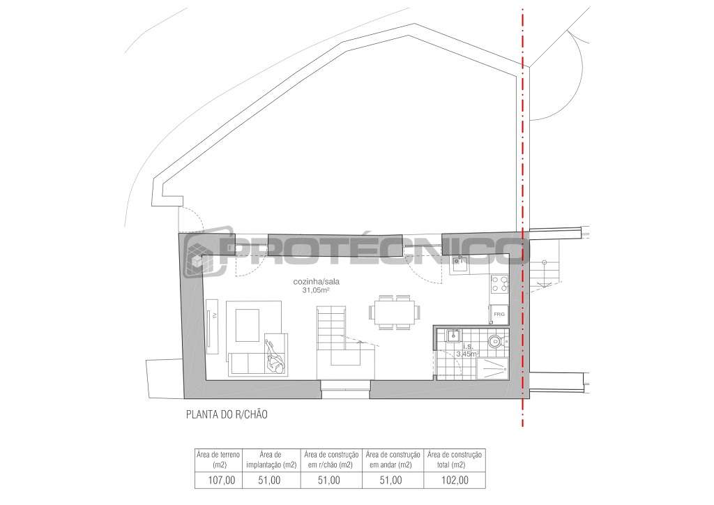 Moradia T2 para Reabilitação - Destriz - Grande imagem: 3/42