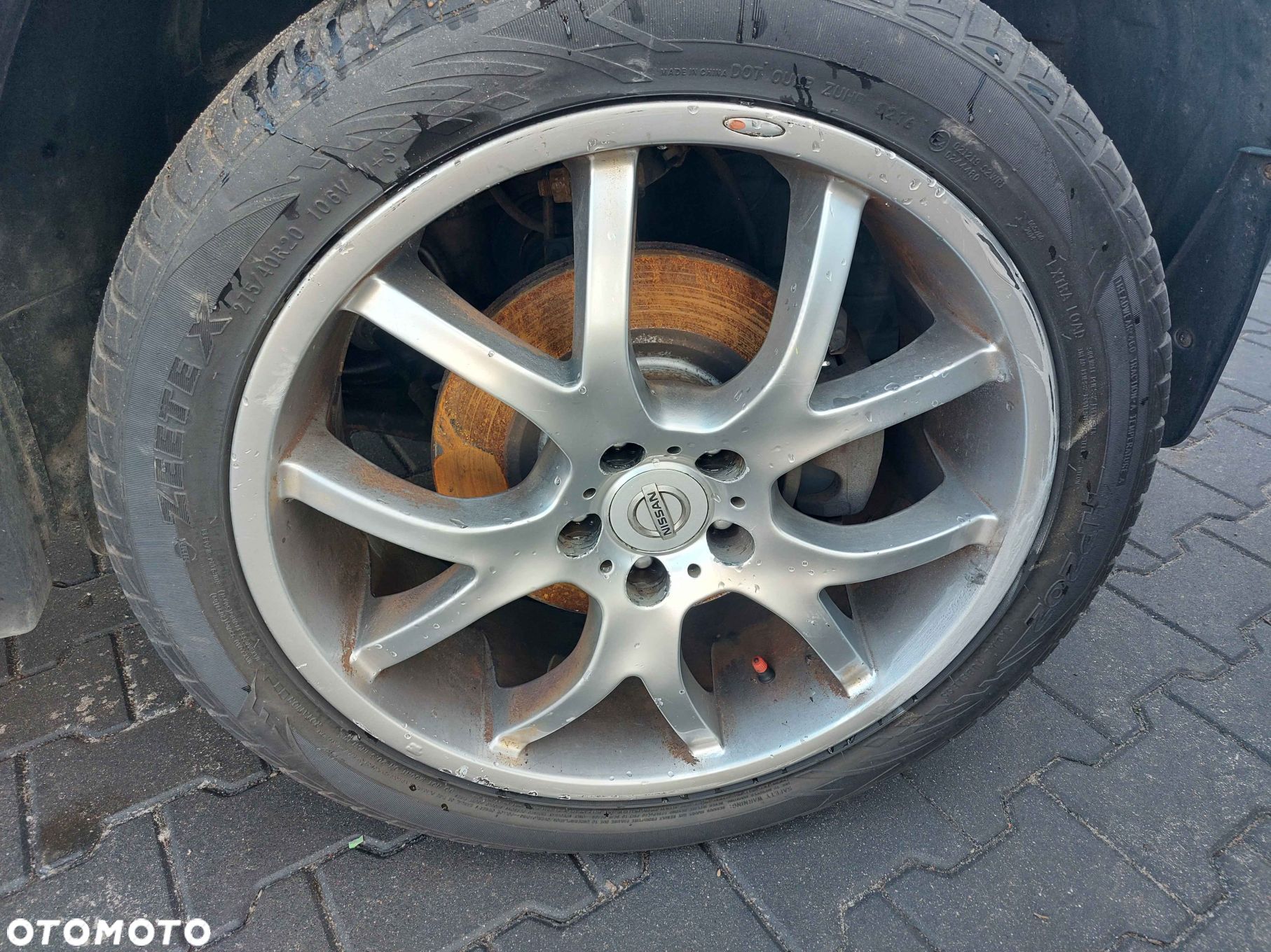 FELGI ALUMINIOWE 4SZT 5X114,3 FI 66,1 R20 NISSAN MURANO Z50 - 4