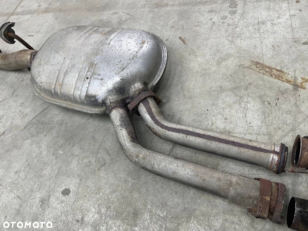Wydech Mercedes w210 KOMBI 95-02r. 3.2 v6 benzyna KOMPLETNY tłumik katalizatory PEŁNE NIE WYBITE - 9