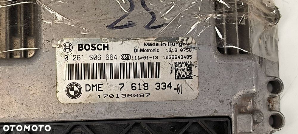 KOMPUTER MINI COOPER DME7619334-01 - 2