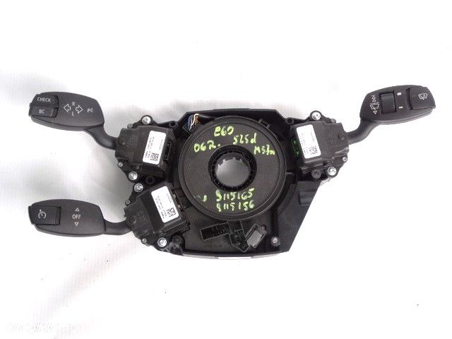 BMW 5 E60 E61  6 E63 Przełącznik Zespolony Tempomat Pająk Taśma Czujnik Kata Skrętu Manetki Kierownicy  61319115165 9115165  BMW 520d 523i 525i 530d 530i 530xi 530xd 540i 545i 550 - 2