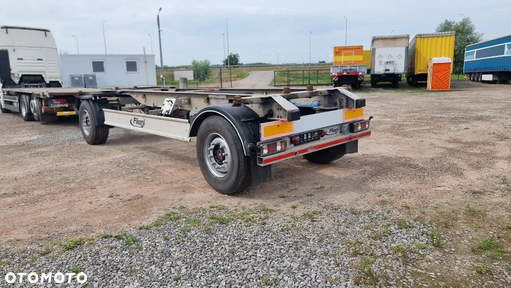 Fliegl 21.000zł netto 2xPRZYCZEPA BDF 2019 rok RAMA OCYNK SAF OPONY 385/65R22.5 ST.BDB MOŻLIWOŚĆ TRANSPORTU - 3