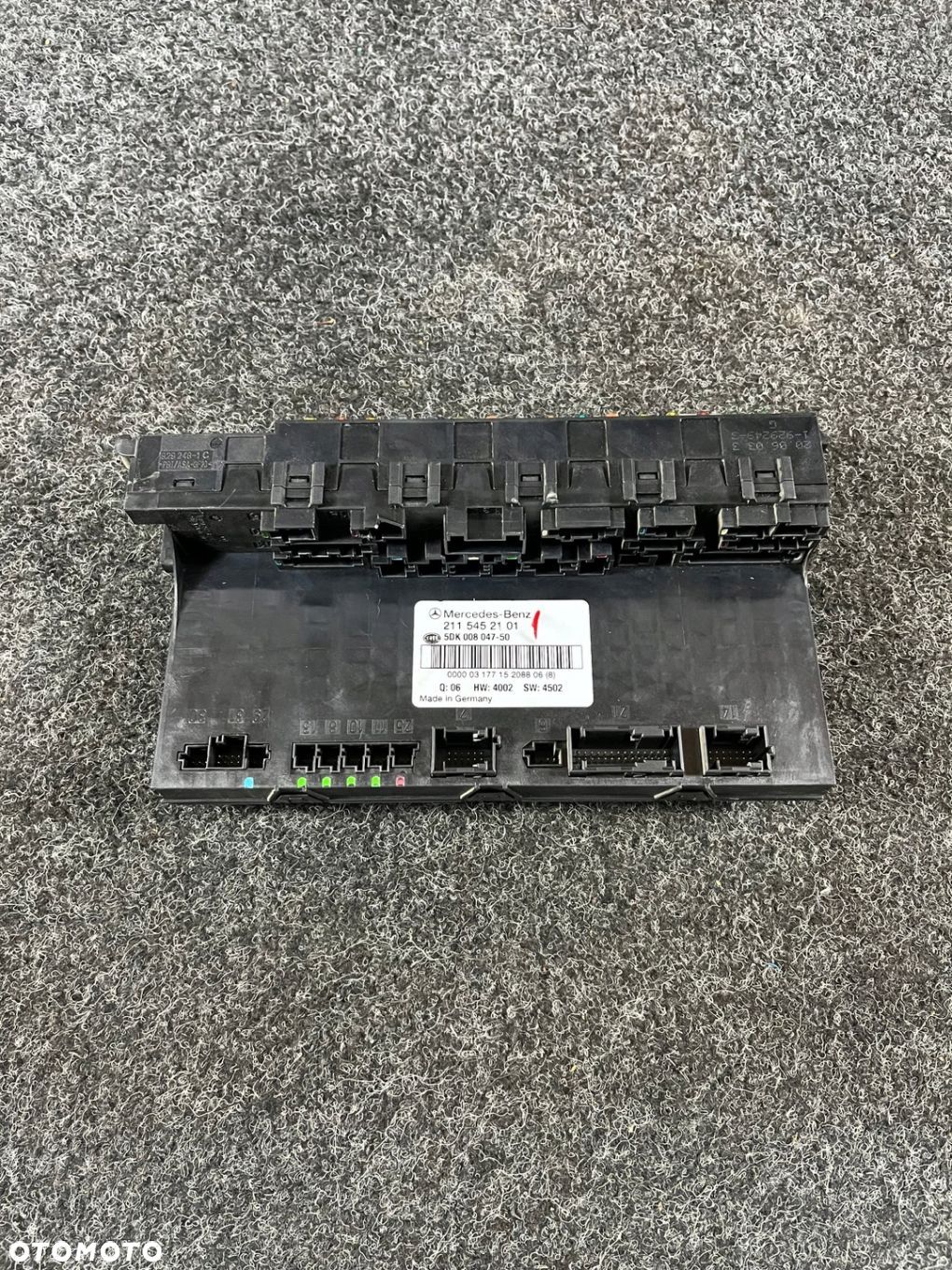 mercedes w211 moduł sam skrzynka bezpieczników 2115453901 - 1